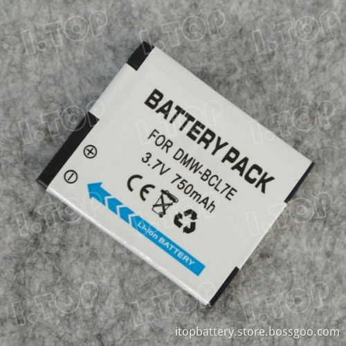 High Quality 750mAh Camera Battery for Panasonic DMW-BCL7E, China Factory Price